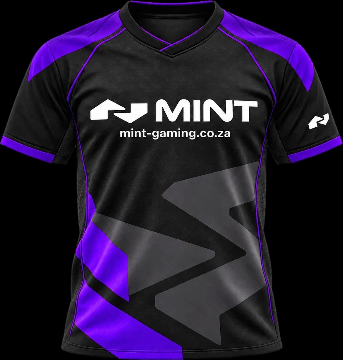 MINT Gaming dark jersey, front